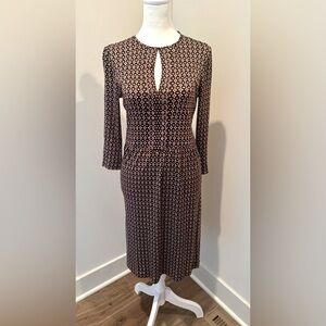 Tory Burch Silk Long Sleeve Dress Size XS